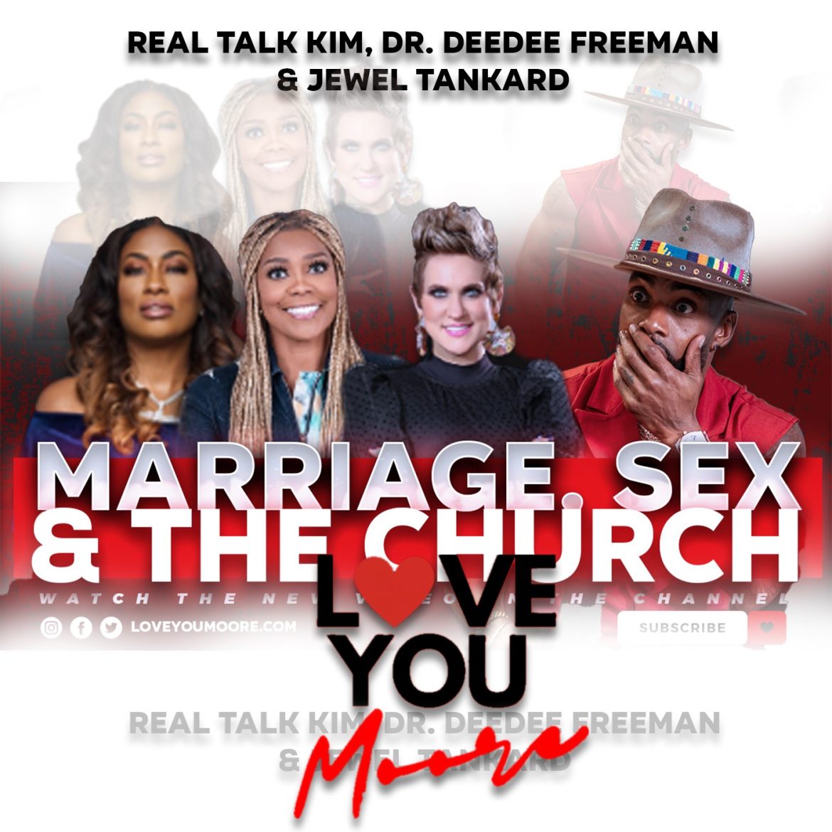 Black Podcasting - Real Talk Kim, Dr. DeeDee Freeman & Jewel Tankard: Marriage, Sex, Forgiveness