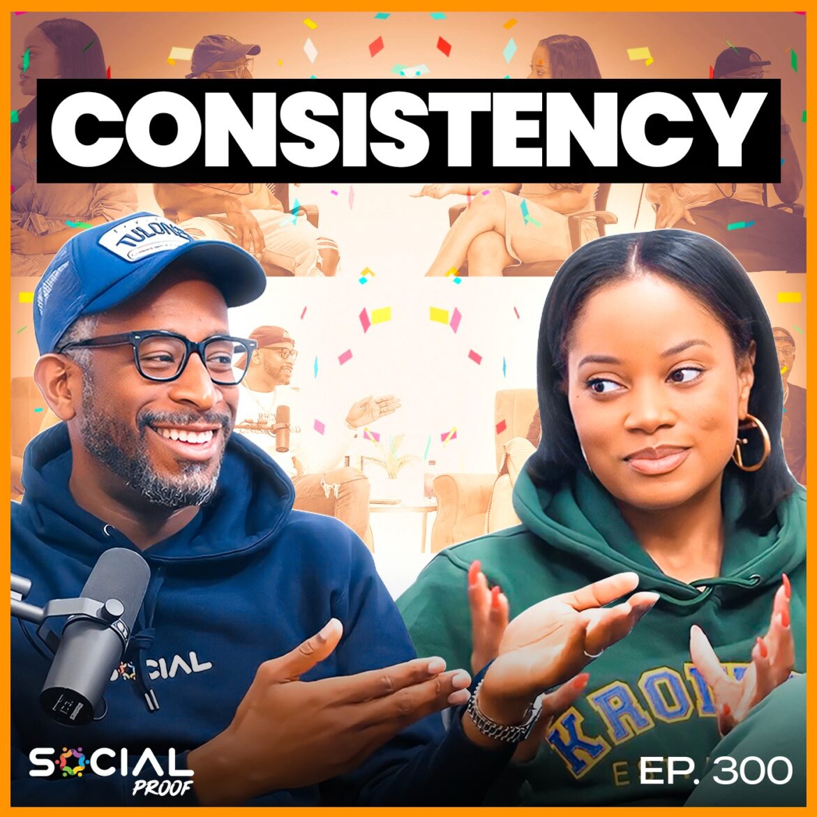 Black Podcasting - Consistency Is The Only Cheat Code - David & Donni #300💯💯💯