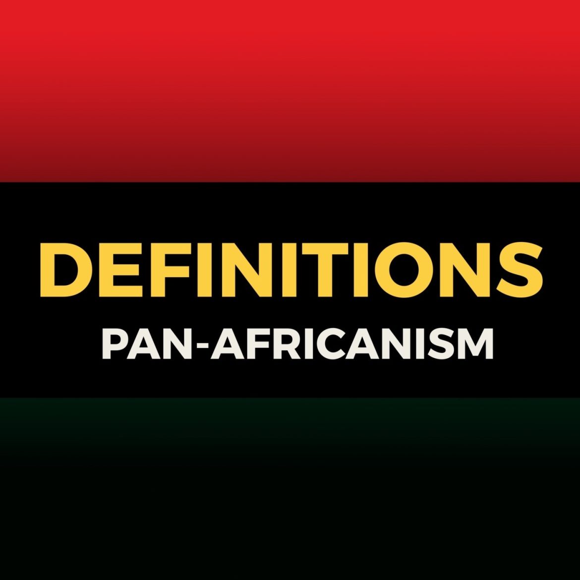 Black Podcasting - What is Pan-Africanism?
