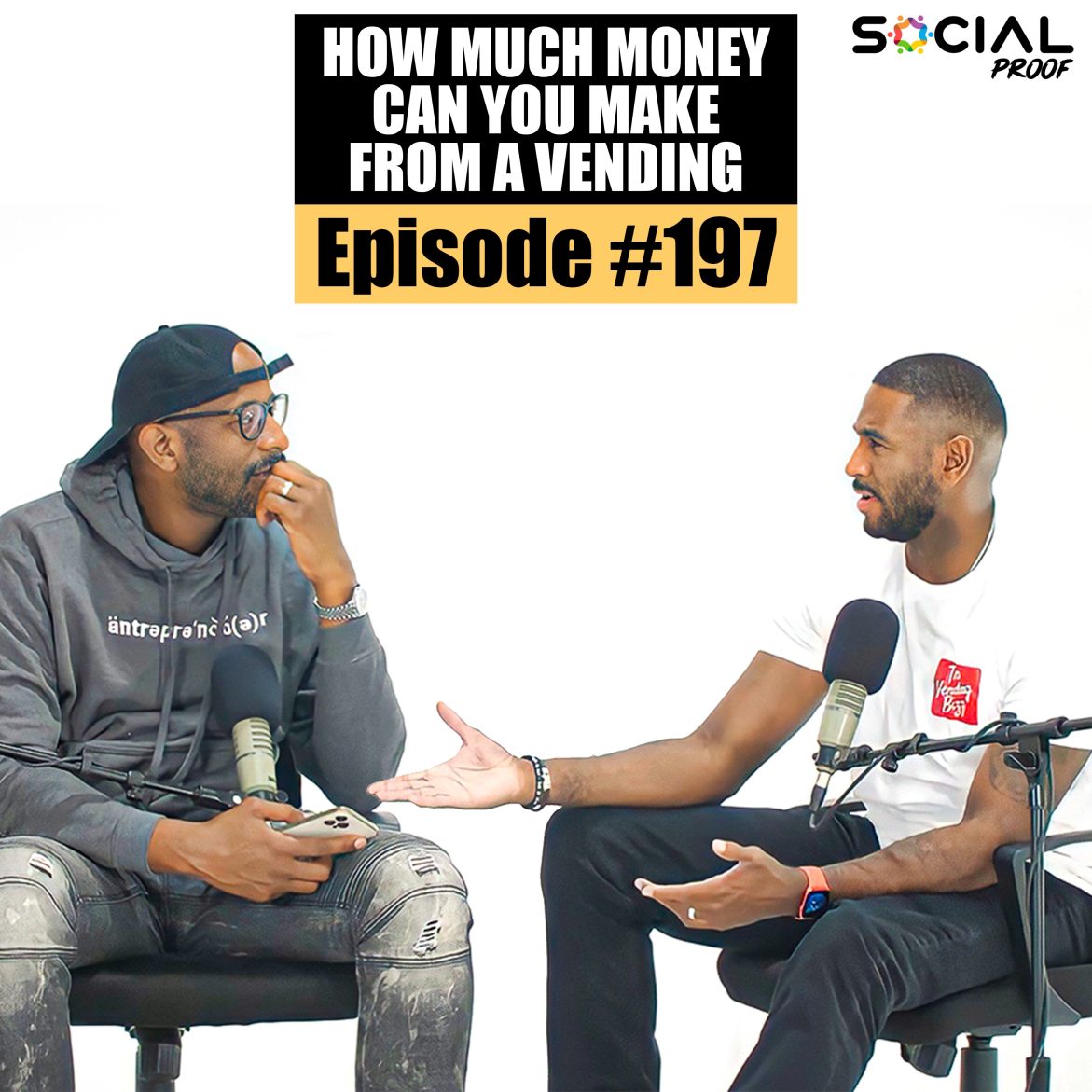 Black Podcasting - How Much Money Can You Make From a Vending Machine - Episode # 197 w/ Kashief Edwards