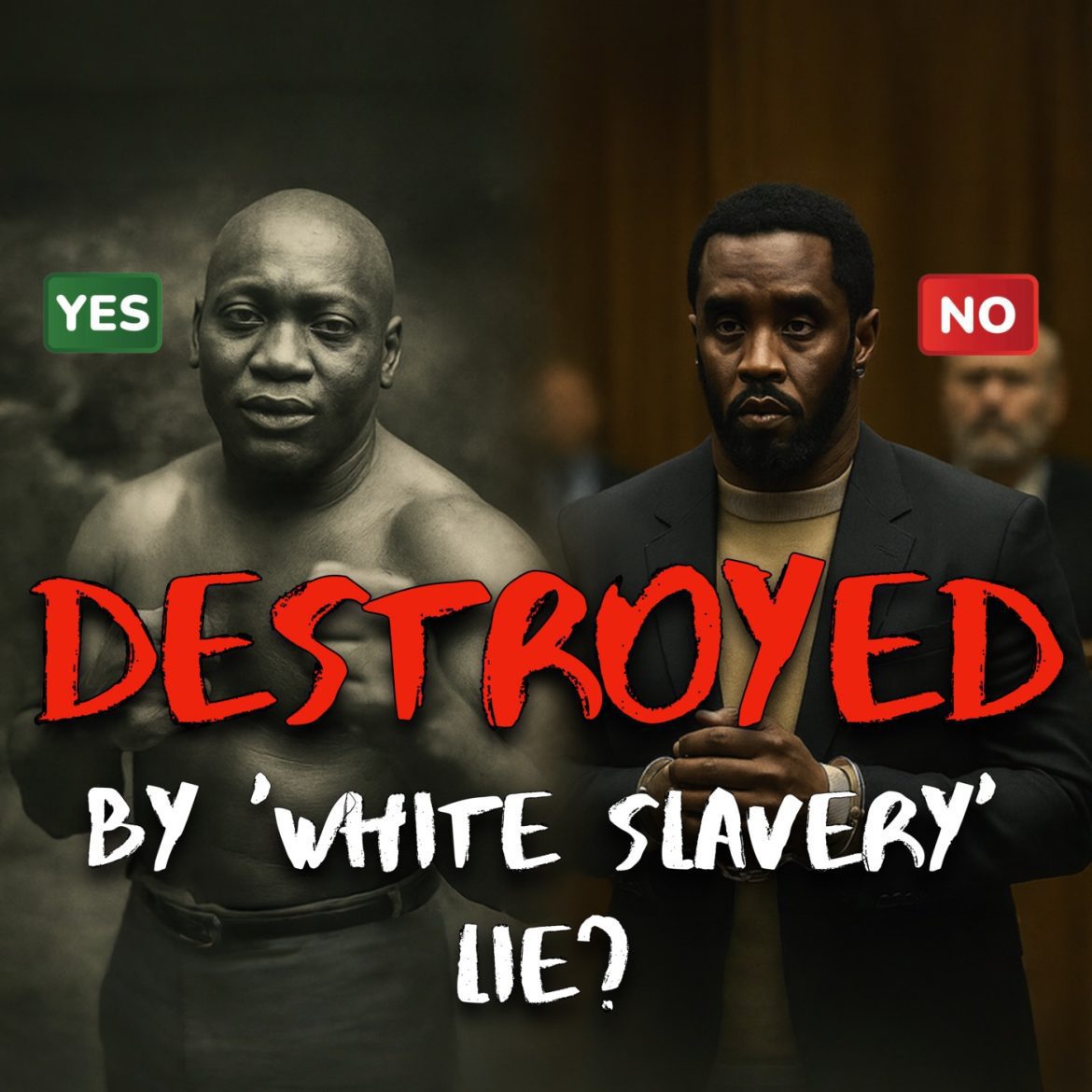 Black Podcasting - The Law That Destroyed Jack Johnson And Got P Diddy