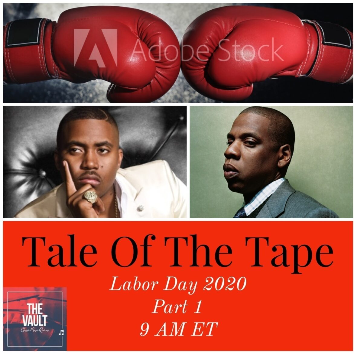 Black Podcasting - BONUS EPISODE!! "Tale of The Tape" Nas vs. Jay-Z Part 1