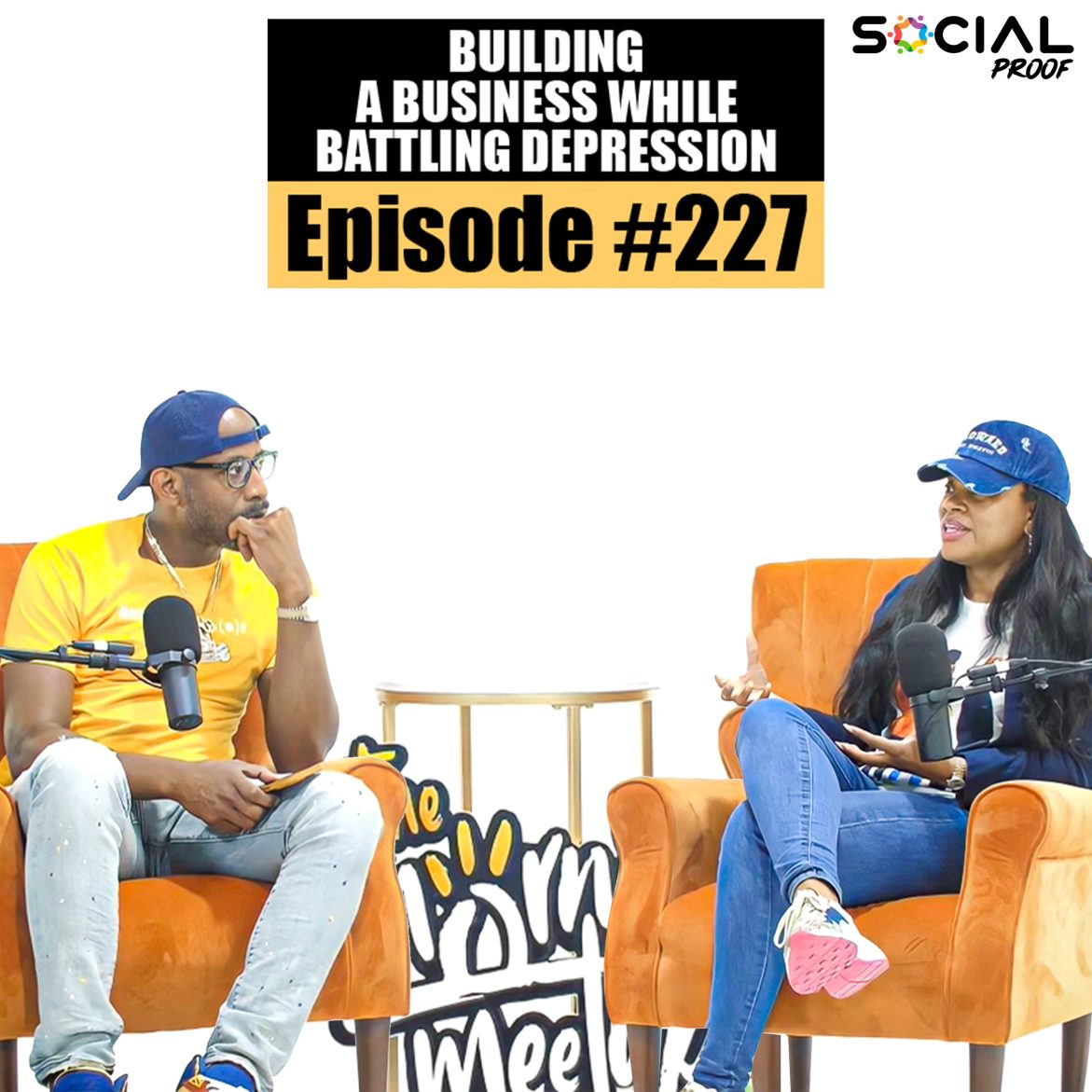 Black Podcasting - Building a Business While Battling Depression - Episode #227 w/ David & Donni