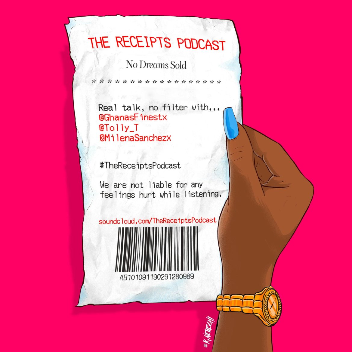 Black Podcasting - Your Receipts: My girl is insecure, should I stop making jokes?