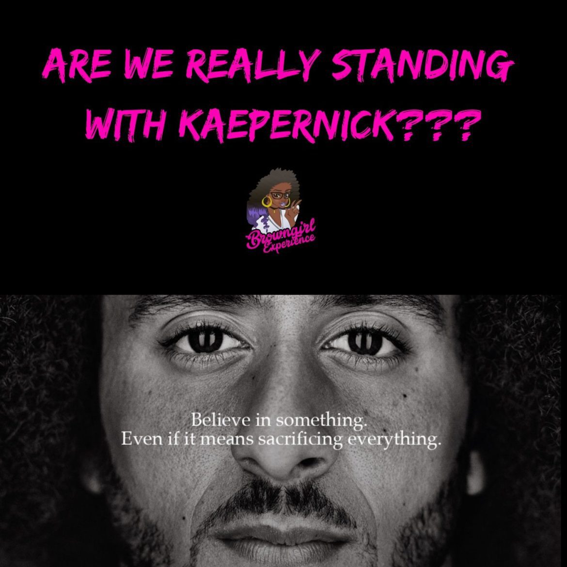 Are We Really Standing With kaepernick????? Black Podcasting - Are We Really Standing With kaepernick?????