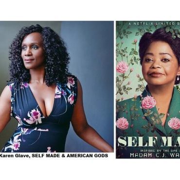 Black Podcasting - Actress Karen Glave discusses career, #SelfMade and more on #ConversationsLIVE