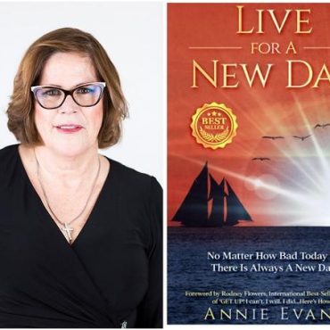 Black Podcasting - Author Annie Evans discusses #LiveForANewDay on #ConversationsLIVE