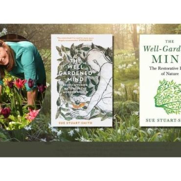 Black Podcasting - Author Sue Stuart-Smith talks #WellGardenedMind on #ConversationsLIVE