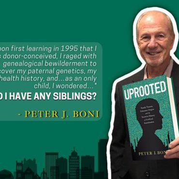 Black Podcasting - Author Peter Boni talks UPROOTED on #ConversationsLIVE