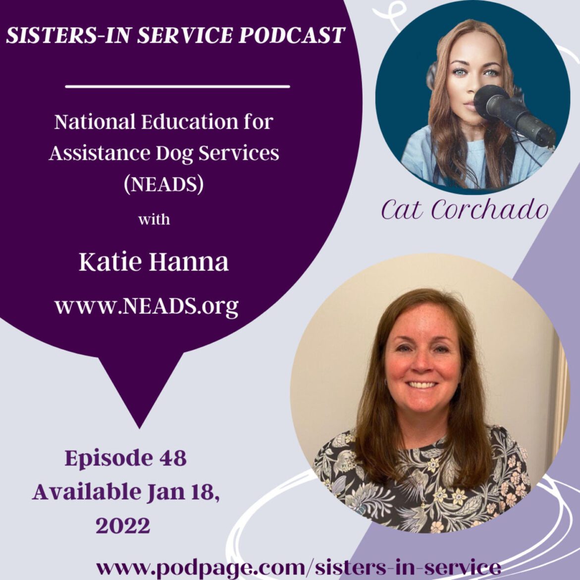 Black Podcasting - Katie Hanna - National Education for Assistance Dog Services (NEADS)