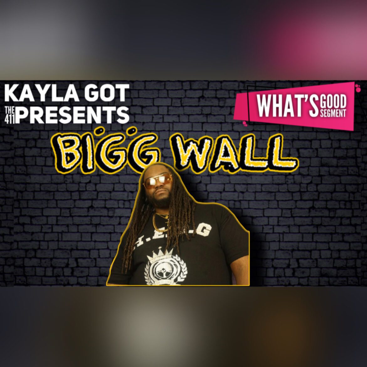 Black Podcasting - Whats Good| Bigg Wall Talks On Working With Project Pat, Making Motivational Music, Being A Boss Etc