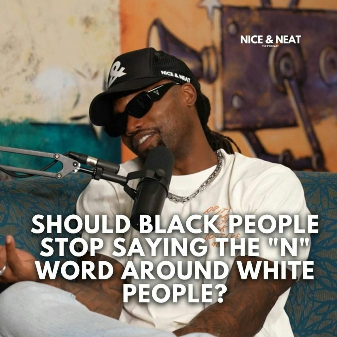 Black Podcasting - SHOULD BLACK PEOPLE STOP SAYING THE "N" WORD AROUND WHITE PEOPLE?? (S4,EP11) - HALFTIME