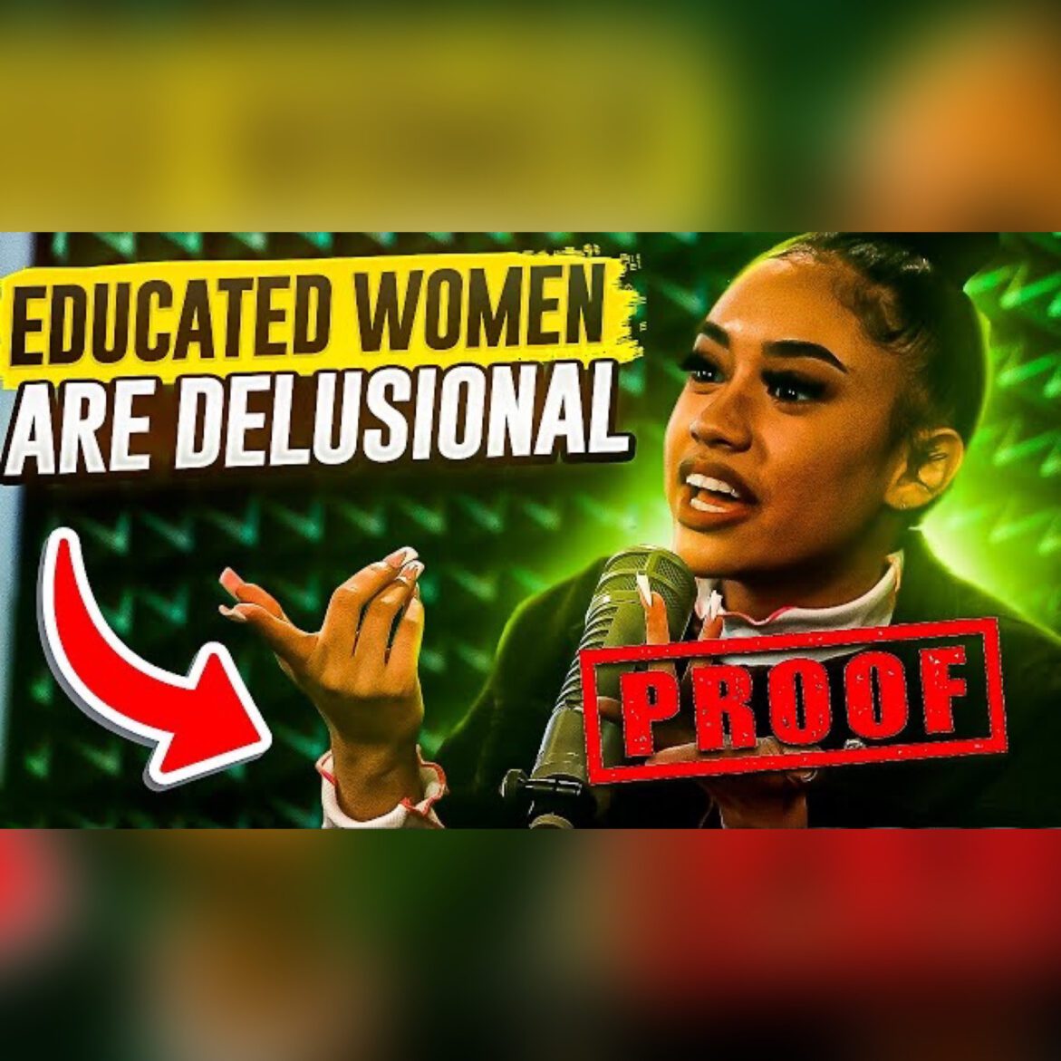 Black Podcasting - Proof That Educated Women Are Delusional!