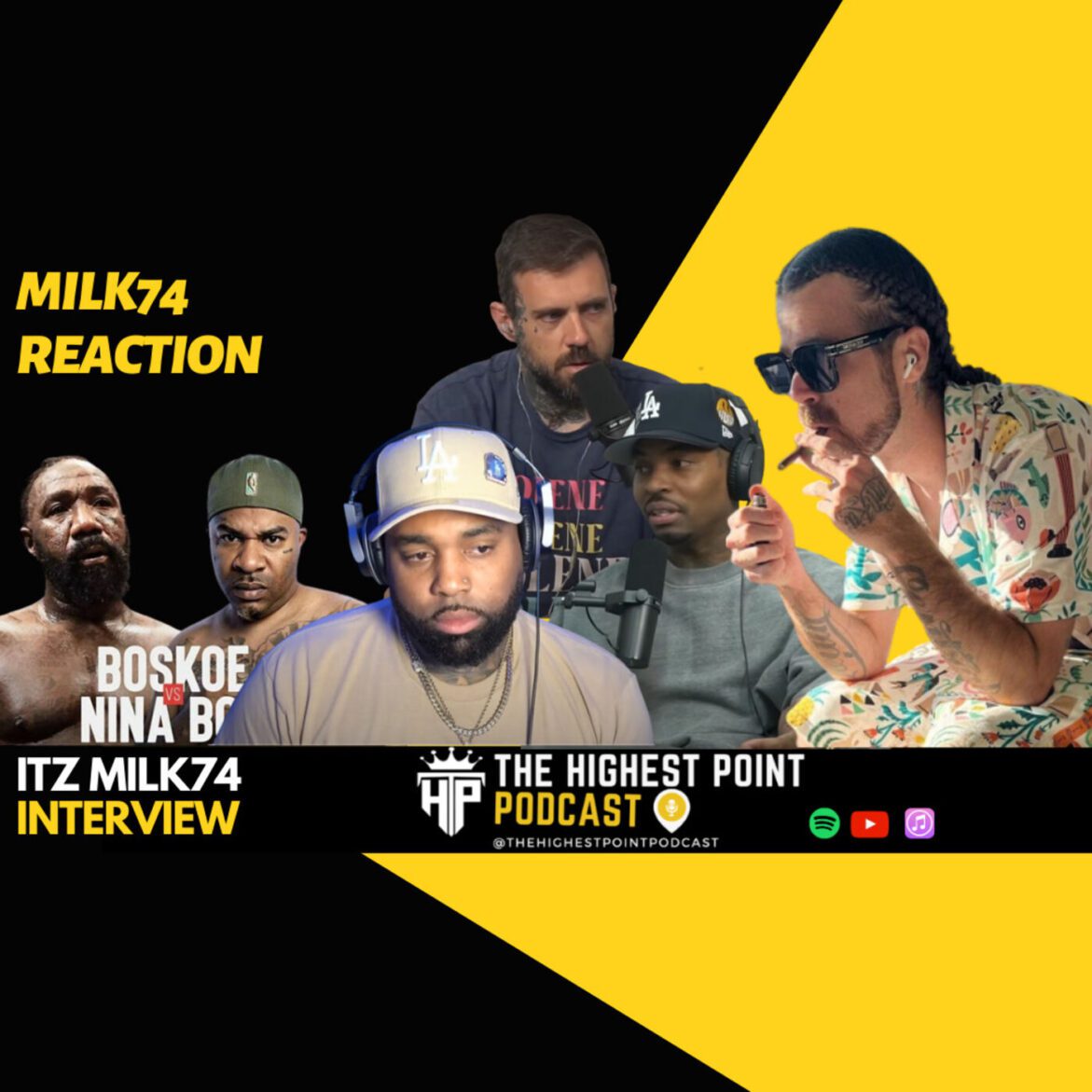 Black Podcasting - Milk74 detail beef with Adam22 & No Jumper, Being adopted at 7 days old by a black family,  reacts to Boskoe100 vs Nina boy fight, details Wack 100 issue, and more