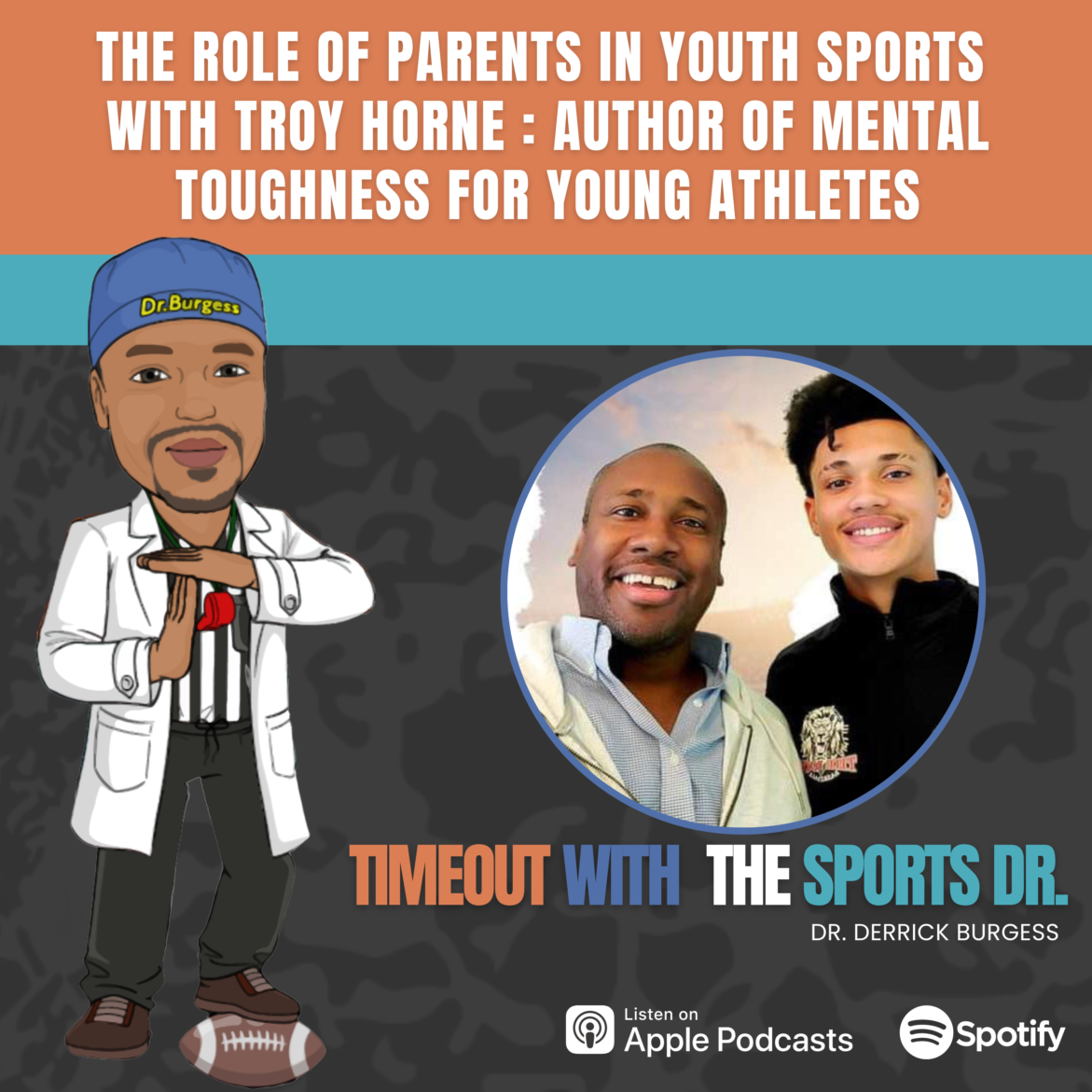 Black Podcasting - The Role of Parents in Youth Sports with Troy Horne: Author of Mental Toughness For Young Athletes