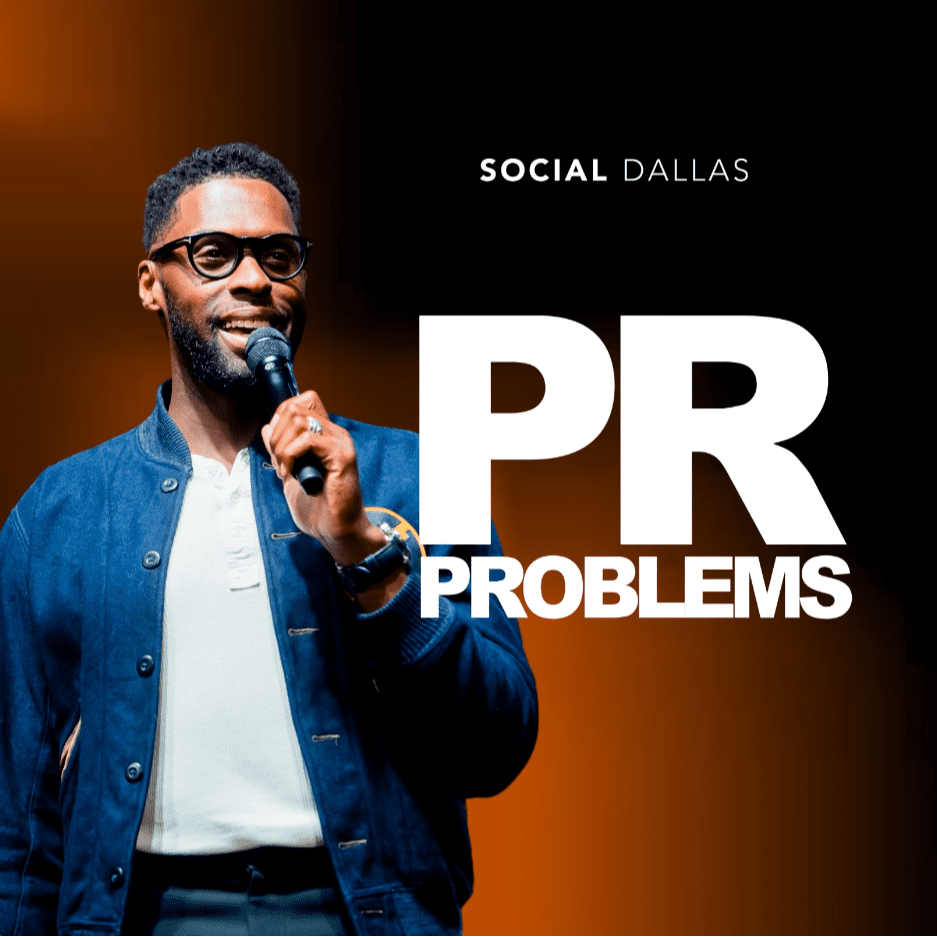 Black Podcasting - ”PR Problems” | Robert Madu | Social Dallas