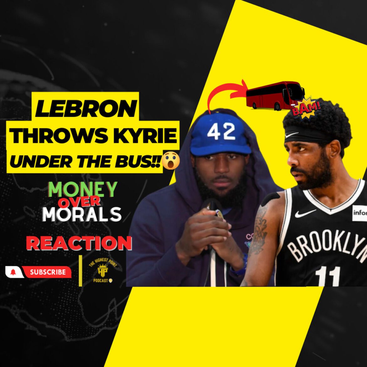 Black Podcasting - LeBron Kyrie press conference, SNITCH on former teammate to keep relationship with NBA & Nike over Jewish controversy