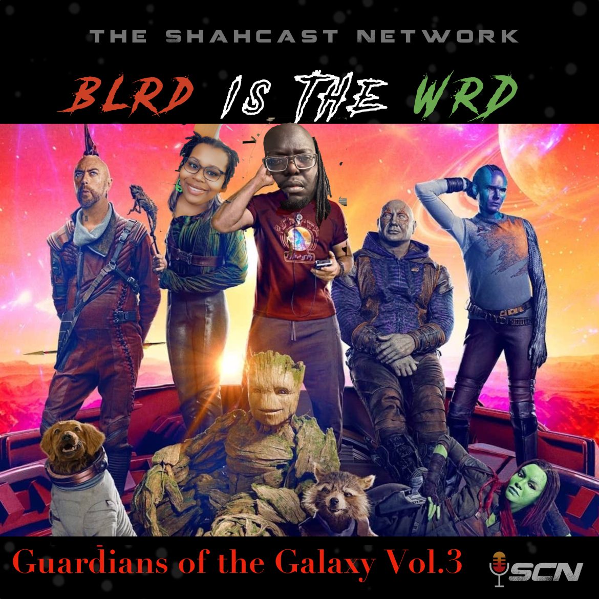 Black Podcasting - Ep.17 | Guardians of the Galaxy Vol.3 ( also Power Rangers: Once & Always,Andor and more)