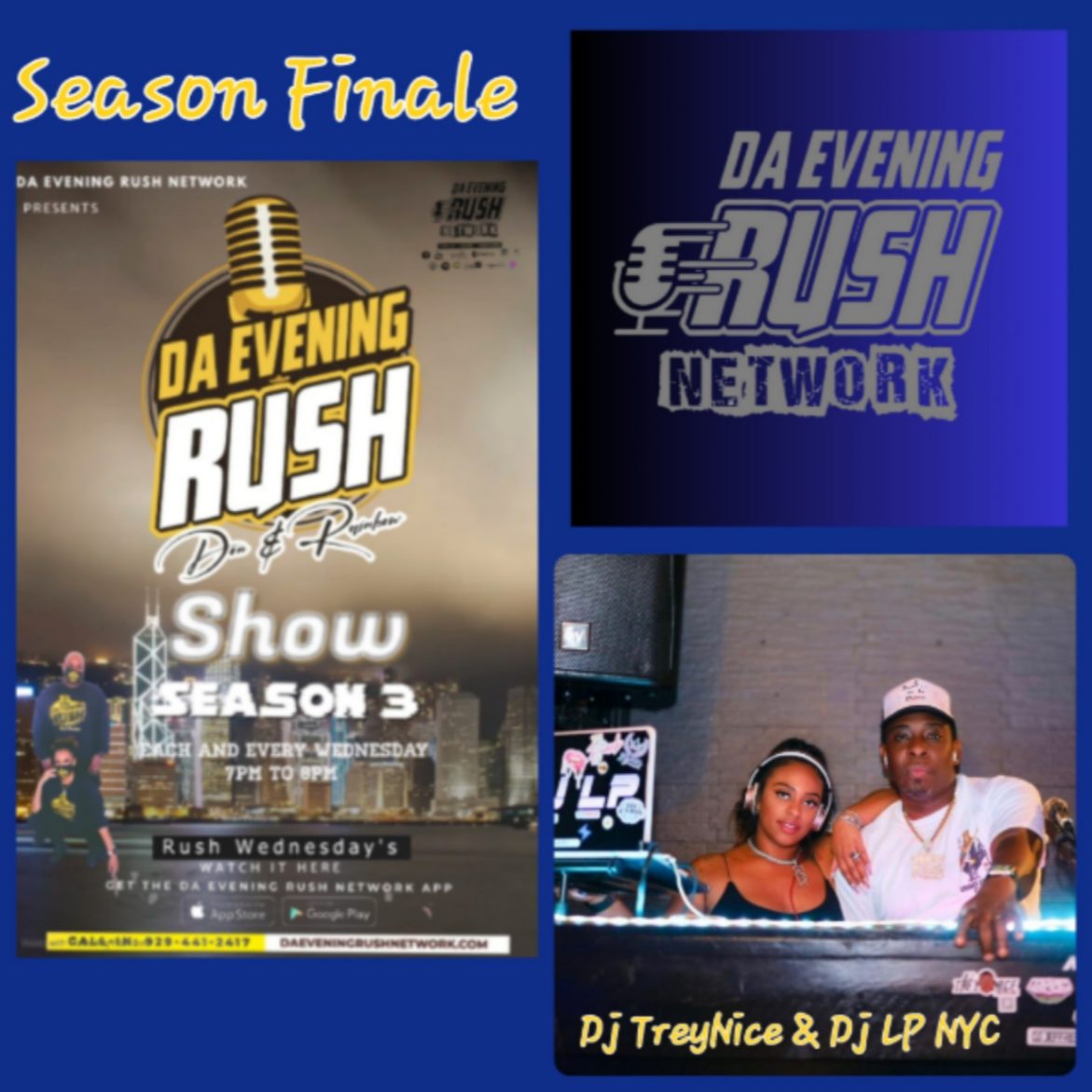 Black Podcasting - Da Evening Rush Season 3: Husband & Wife Goals /Live Interview With DJ TreyNice & DJ LPNYC
