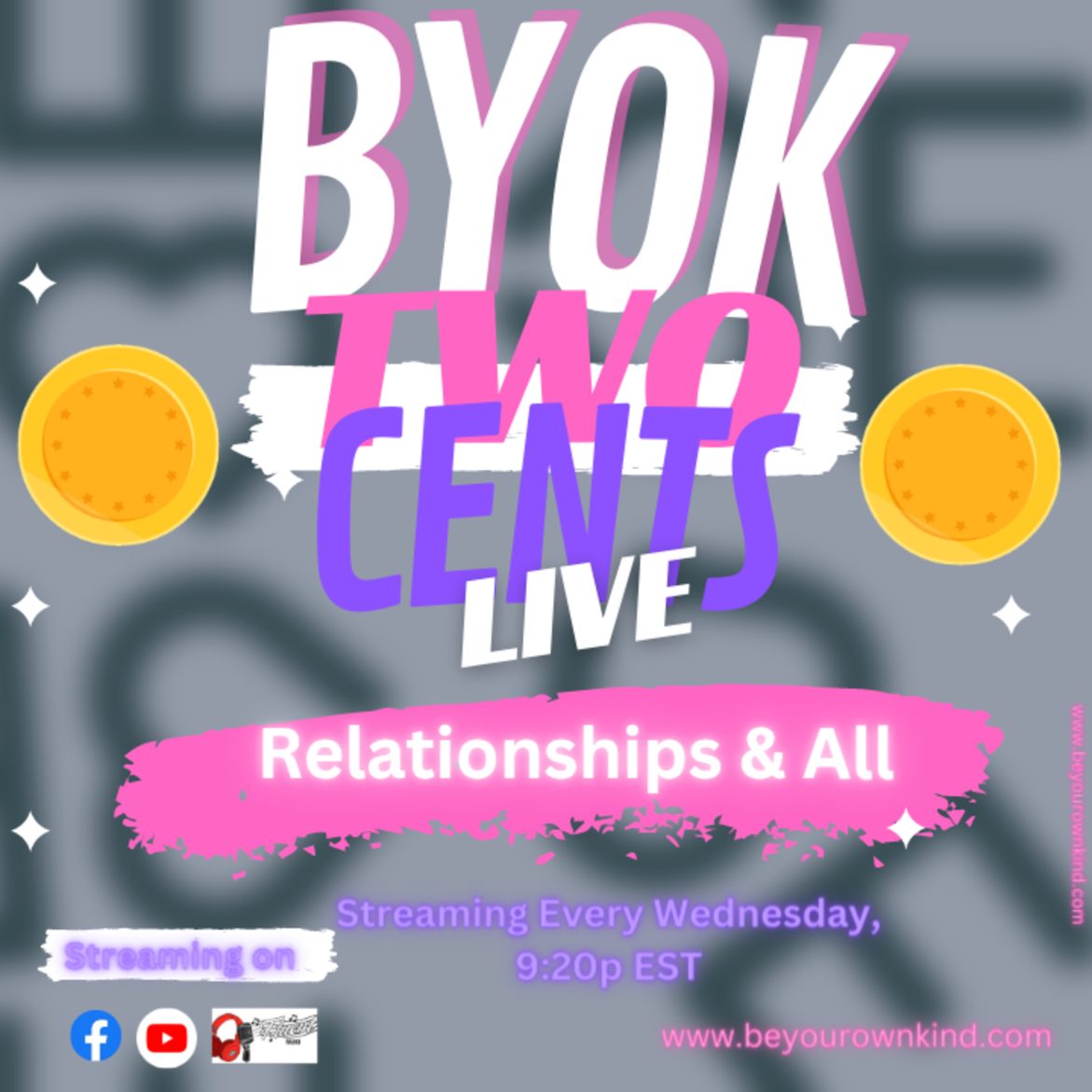 Black Podcasting - BYOK Two Cents 50 w/ Mommy: Relationships & All