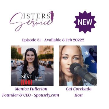 Black Podcasting - Monica Fullerton -"The Trailblazing Military Spouse Behind Spouse-ly