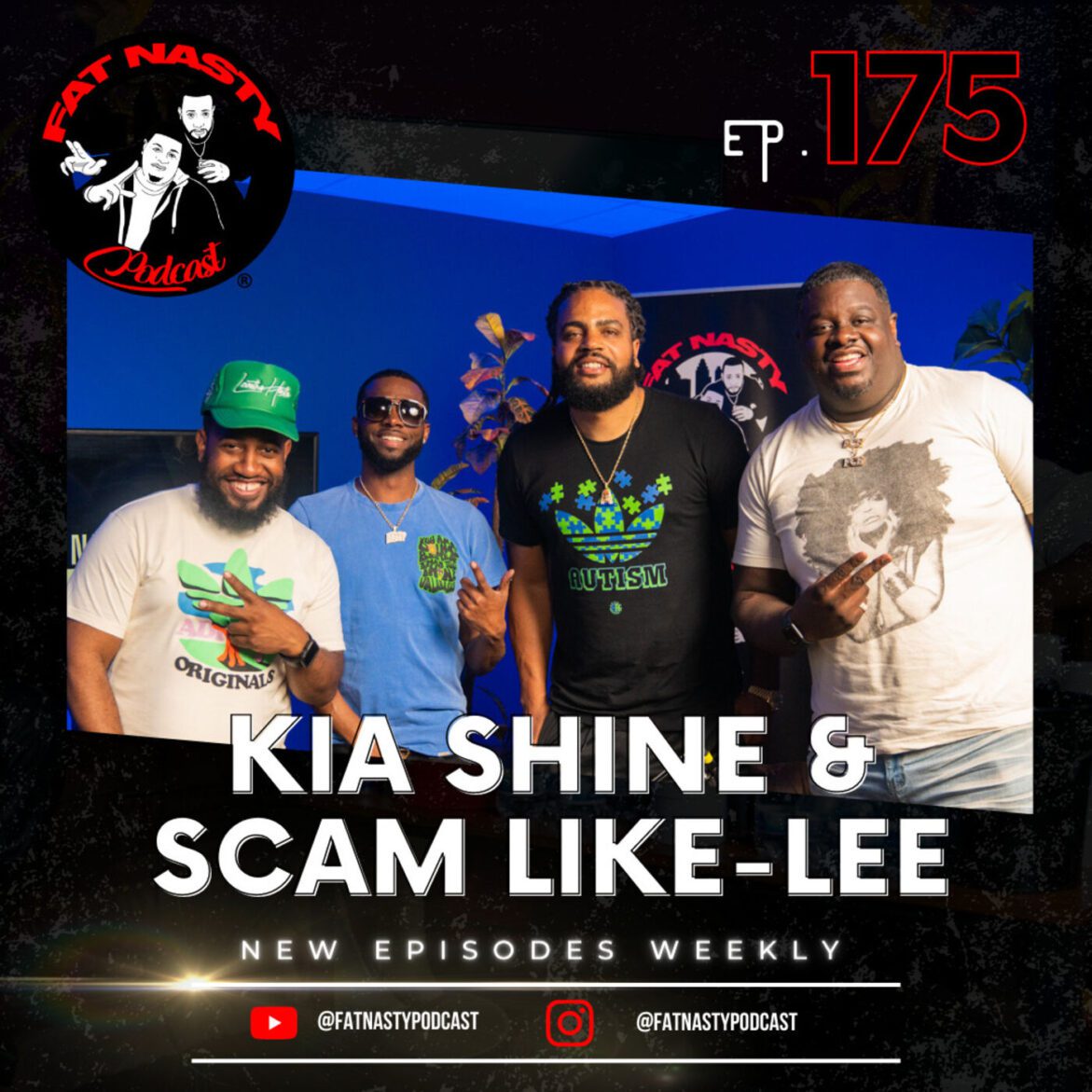 Kia Shine On Being An Advocate For Autism & Scam Like-Lee On Manifesting His Growth In Comedy | Ep. 175 Black Podcasting - Kia Shine On Being An Advocate For Autism & Scam Like-Lee On Manifesting His Growth In Comedy | Ep. 175