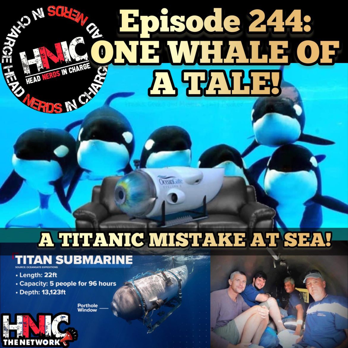 Black Podcasting - Episode 244: ONE WHALE OF A TALE!