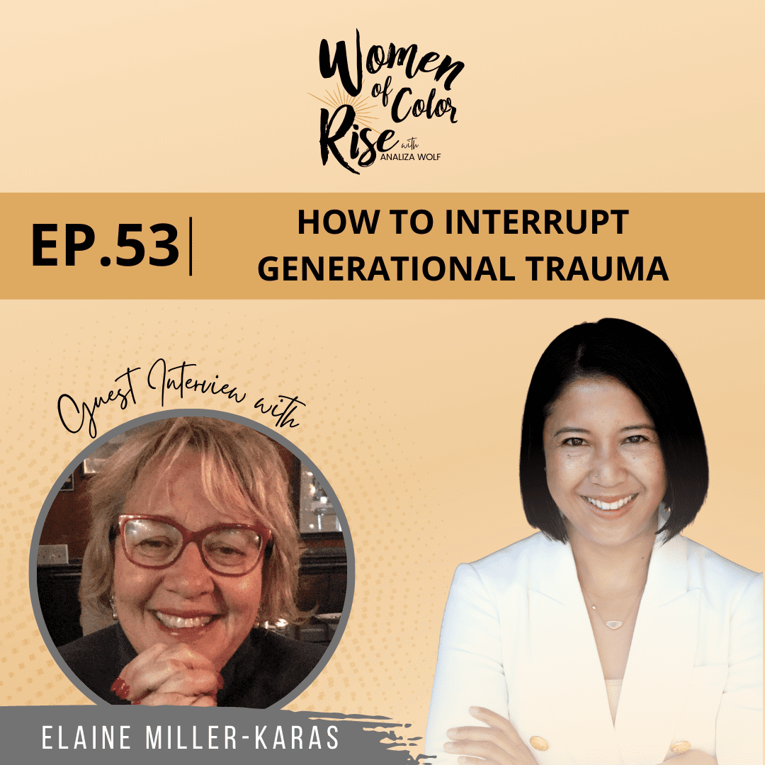 Black Podcasting - 53. How to Interrupt Generational Trauma with Elaine Miller-Karas, Co-Founder and Director, Trauma Resource Institute