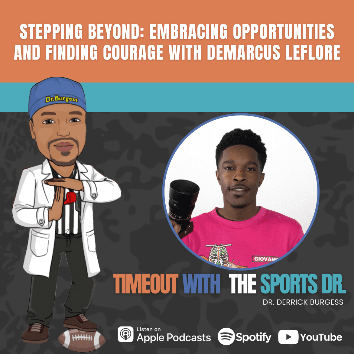Black Podcasting - Part II: Stepping Beyond: Embracing Opportunities and Finding Courage with Demarcus Leflore