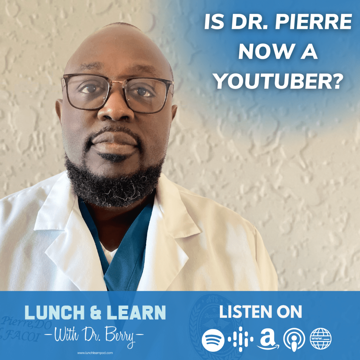 Black Podcasting - Is Dr. Pierre Now a Youtuber?