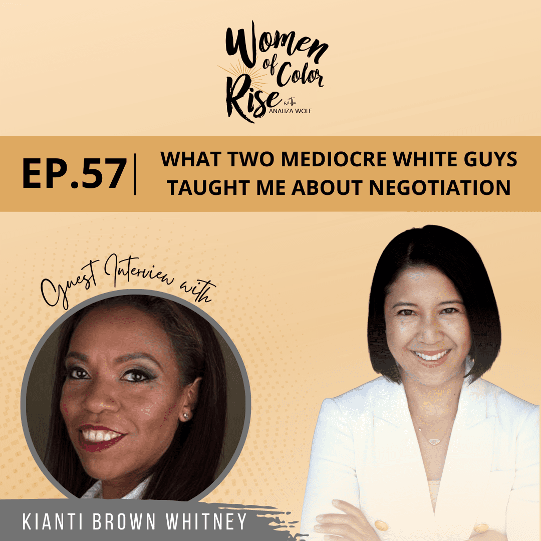 Black Podcasting - 57. What Two Mediocre White Guys Taught Me About Negotiation with Kianti Brown Whitney, Vice President of Marketing and Communications, Relay Graduate School of Education
