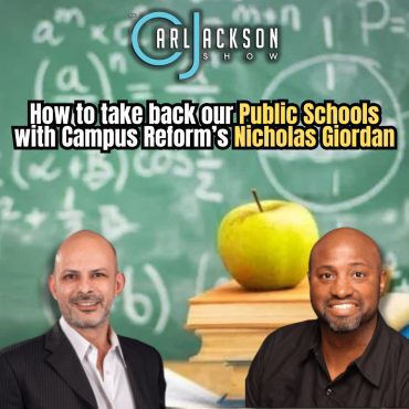Black Podcasting - How to take back our Public Schools with Campus Reform’s Nicholas Giordano