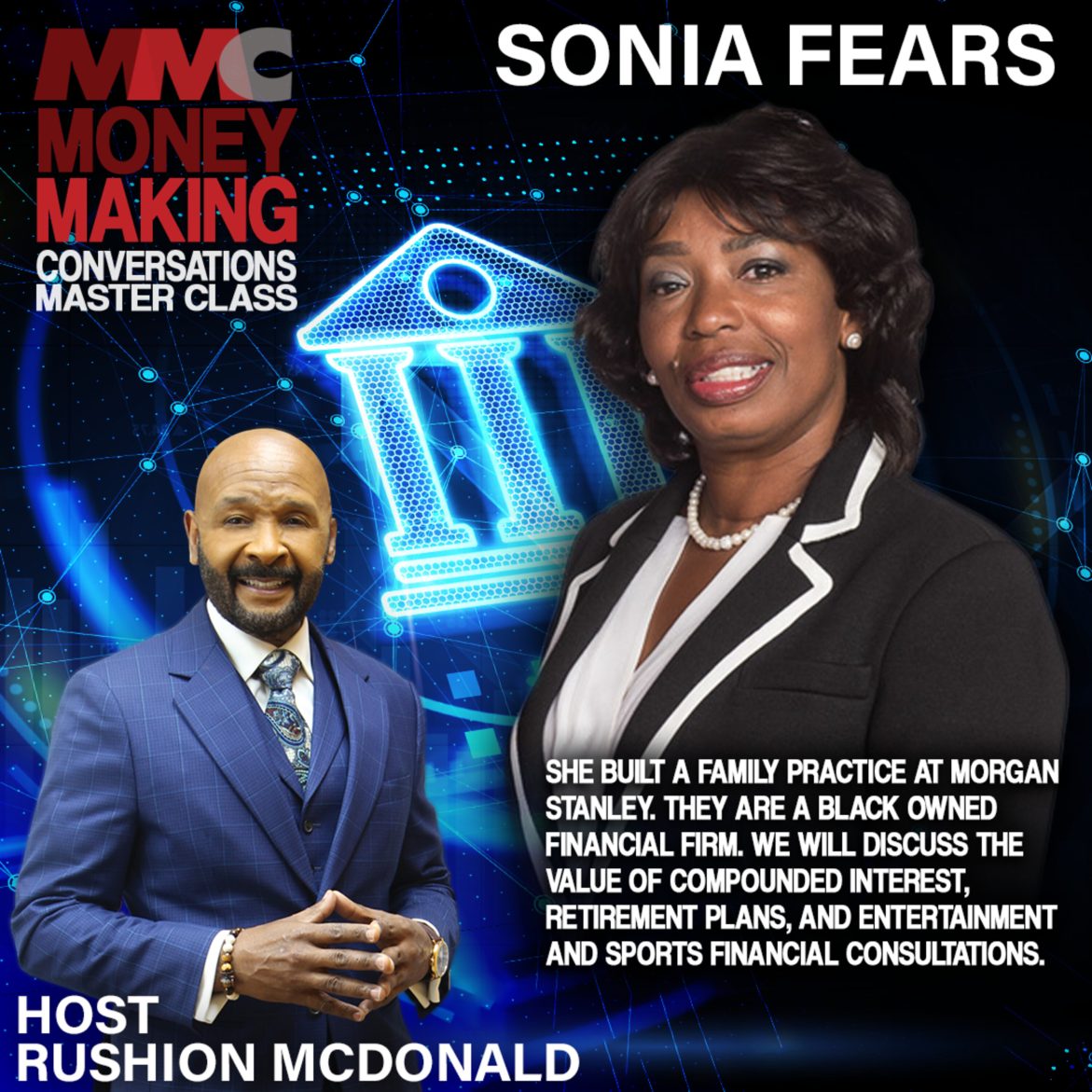 Black Podcasting - Sonia Fears – All Black Wealth Management Team Sonia Fears of The Fears Group at Morgan Stanley