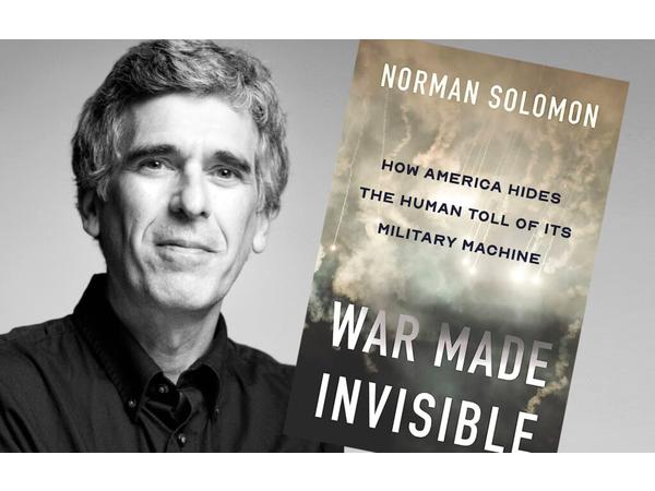 Black Podcasting - Author Norman Solomon discusses #WarMadeInvisible on #ConversationsLIVE