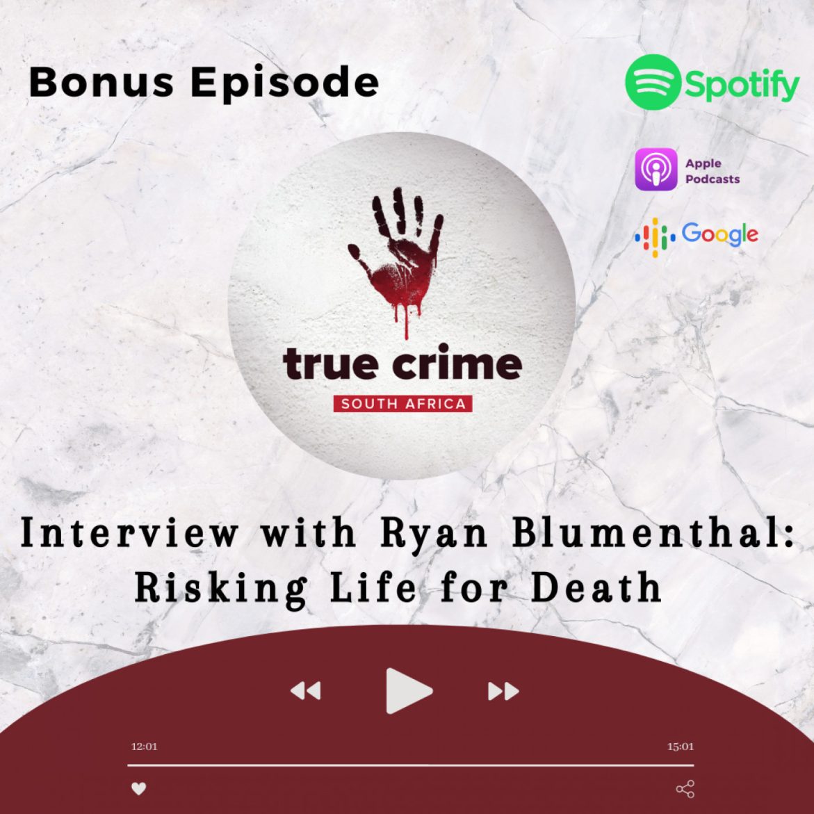 Black Podcasting - Bonus Episode: Interview - Ryan Blumenthal Author of Risking Life for Death