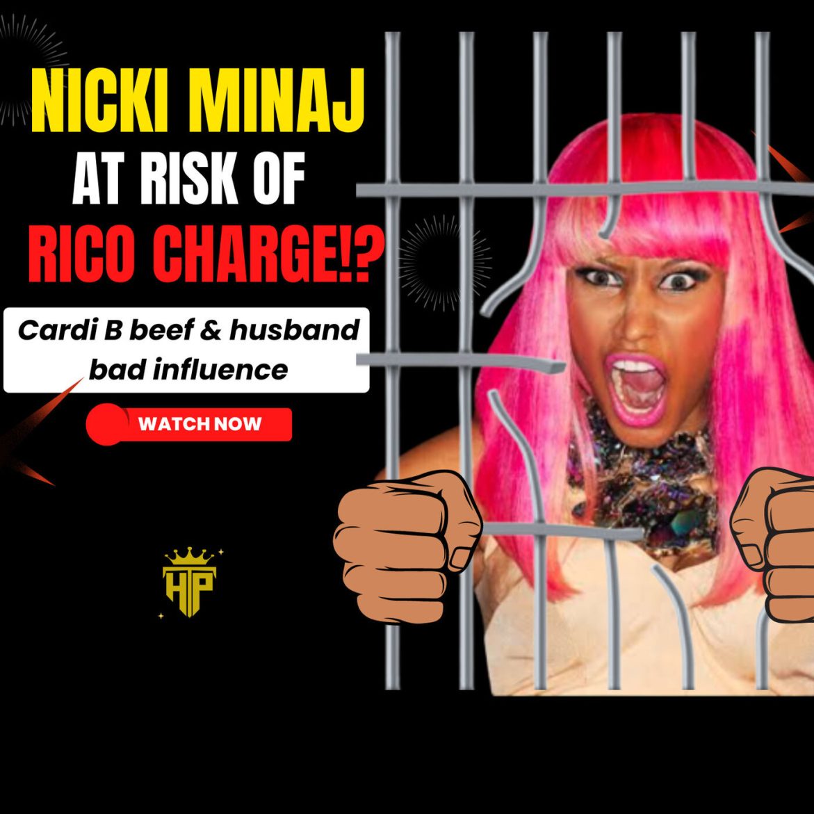 Black Podcasting - Nicki Minaj putting herself in danger, Feds building a rico case on her because of husband Petty and beef with Cardi B and Offset?