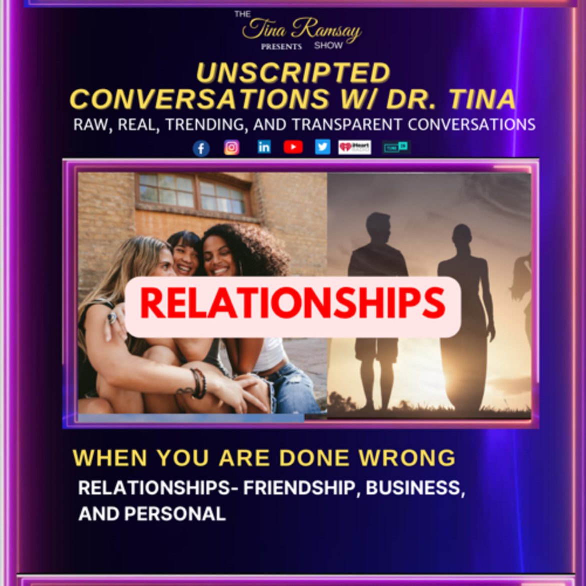 Black Podcasting - S1 Ep5- When you are Done Wrong-Relationships on Unscripted Conversations w/Dr.T