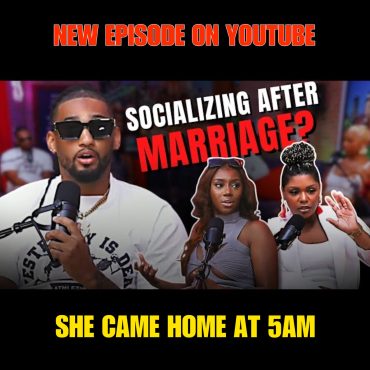 Is it okay to come home at 5 am as a married person after a night out with single friends? Black Podcasting - Is it okay to come home at 5 am as a married person after a night out with single friends?