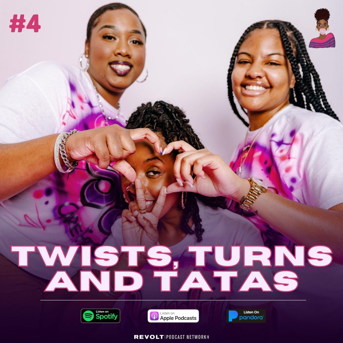 Black Podcasting - Twists, Turns and Tatas