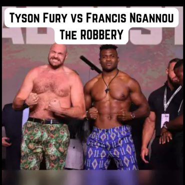 Black Podcasting - Tyson Fury vs Francis Ngannou reaction - The ROBBERY