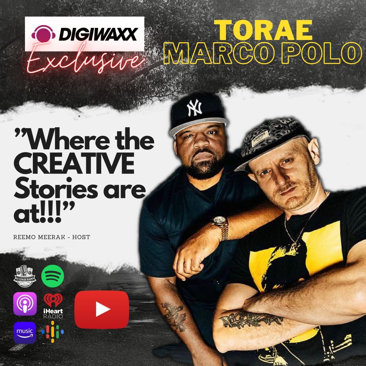 Black Podcasting - Digiwaxx Exclusive Series: Torae x Marco Polo interview