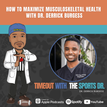 Black Podcasting - How to Maximize Musculoskeletal Health with Dr. Derrick Burgess