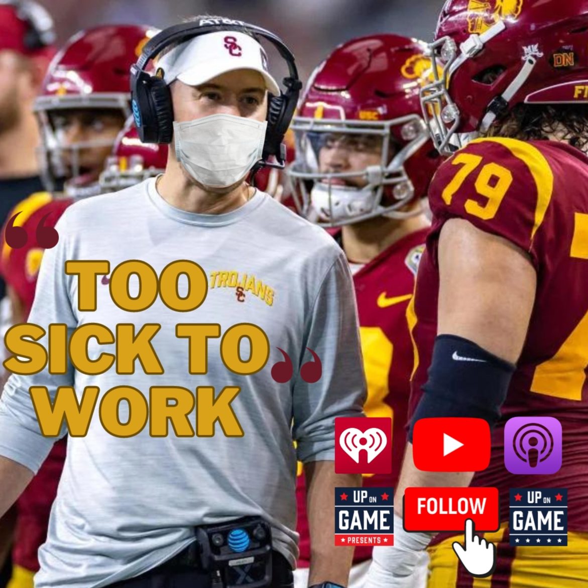 Black Podcasting - Up On Game Presents Up On Game Weekly Wednesday Lincoln Riley Is "Too Sick To Work"