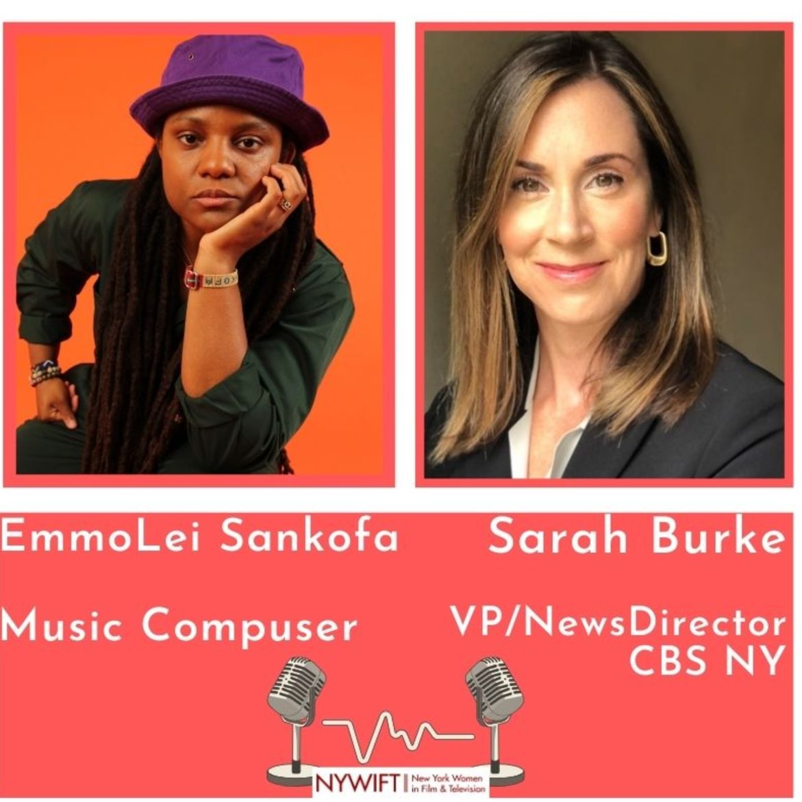 Black Podcasting - EmmoLei Sankofa, Music Composer & Sarah Burke VP/News Director CBS NY