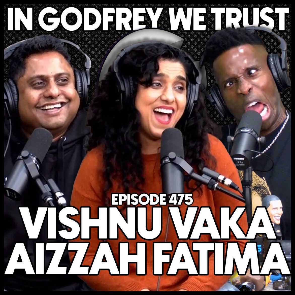 Black Podcasting - 475. Aizzah Fatima & Vishnu Vaka | Slappy Packy!!!