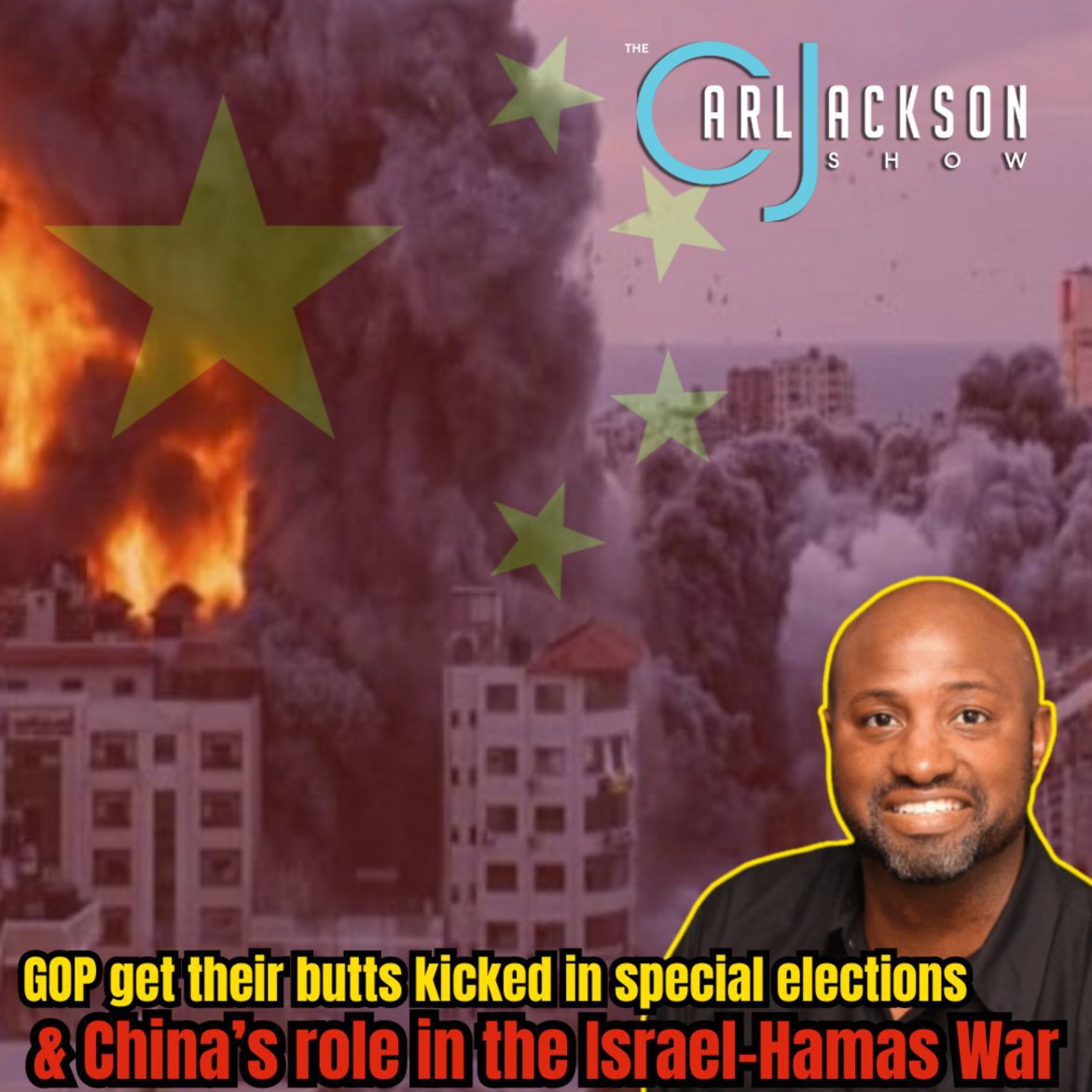 Black Podcasting - GOP get their butts kicked in special elections & China’s role in the Israel-Hamas War