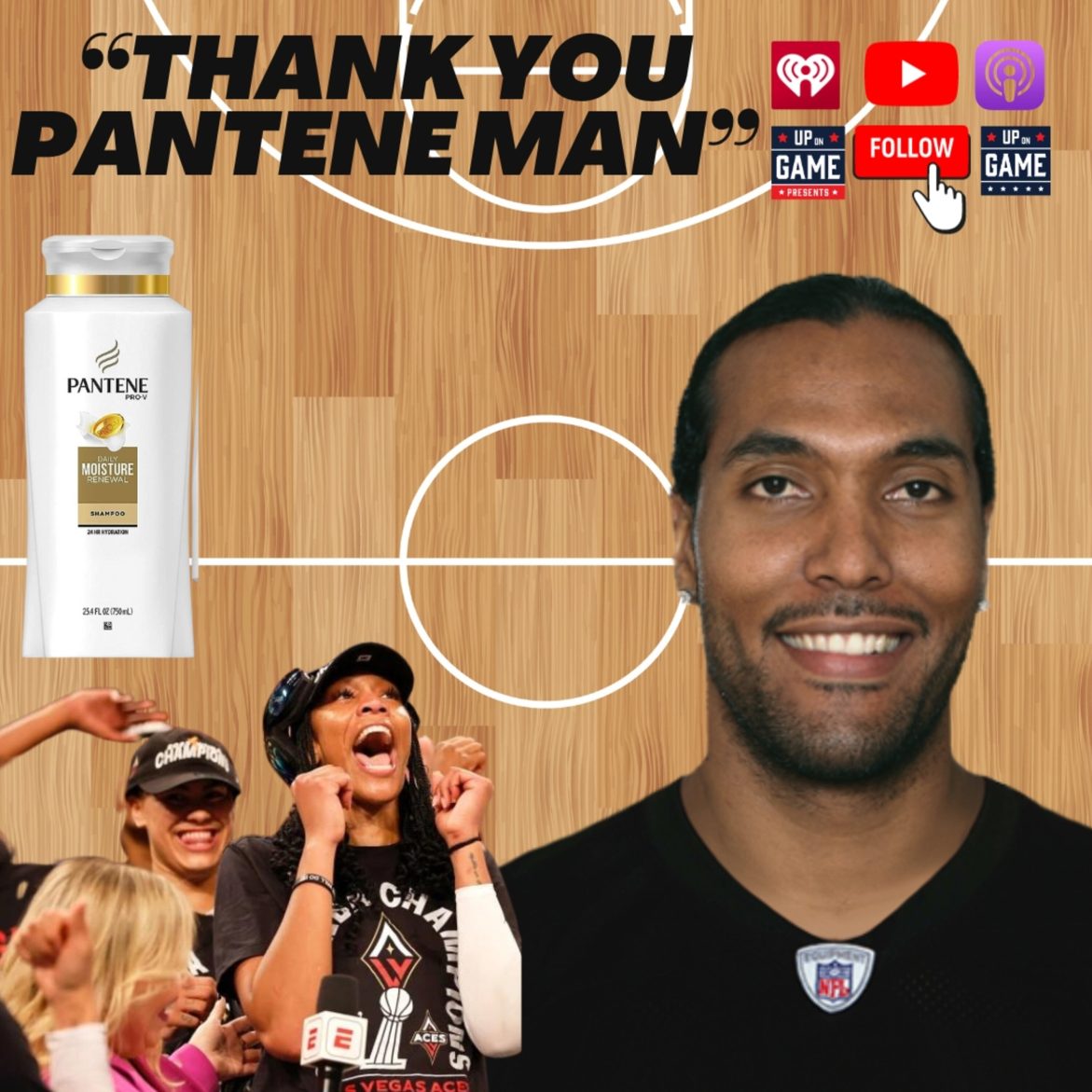 Black Podcasting - Up On Game Presents: Up On Game Weekly Reaction To WNBA Vs Clay & Antonio Pierce New Raiders Coach