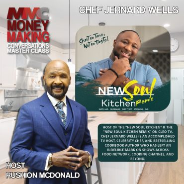 Black Podcasting - Chef Jernard Wells hosts "New Soul Kitchen" & "New Soul Kitchen Remix" on CLEO TV.