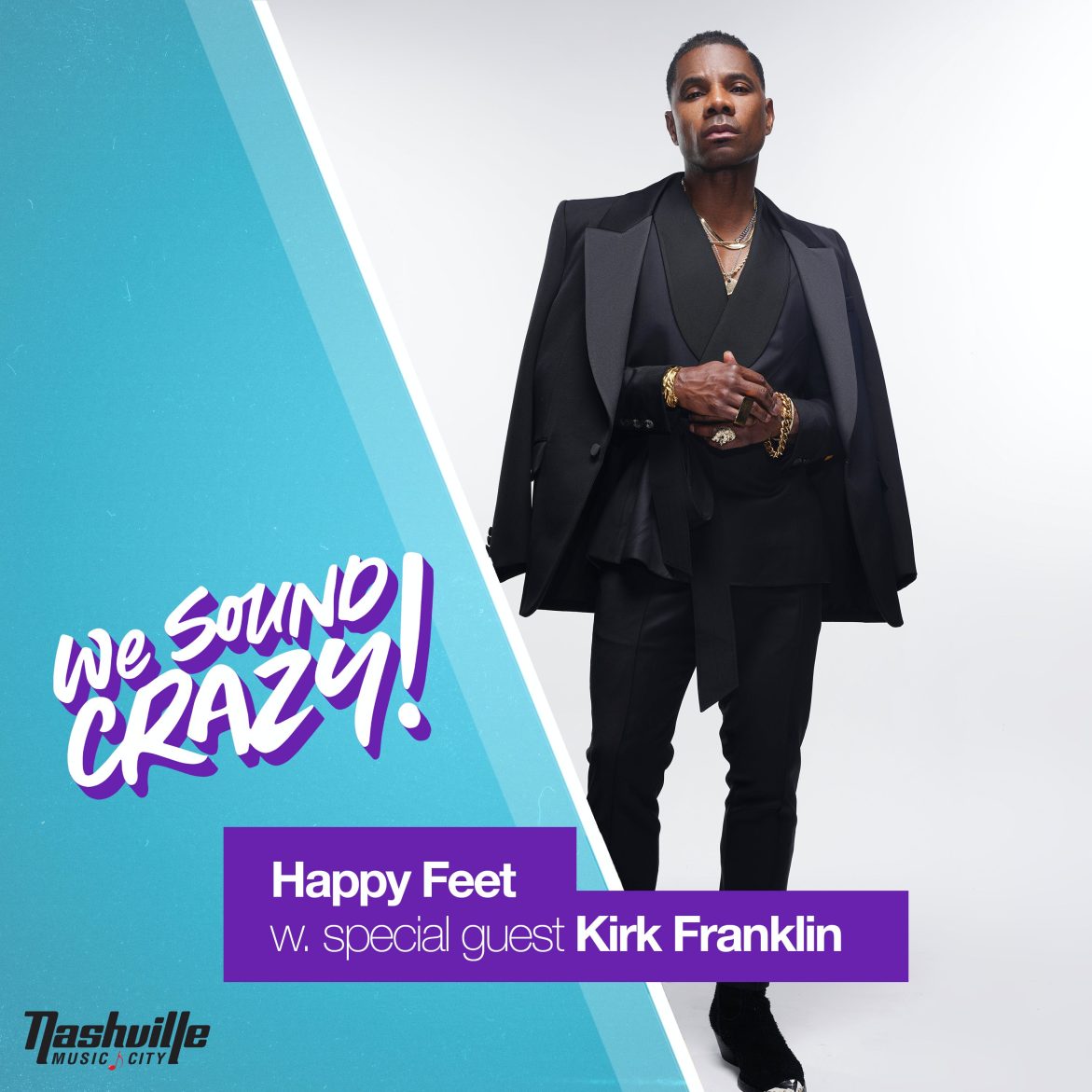 Black Podcasting - Happy Feet w. special guest Kirk Franklin