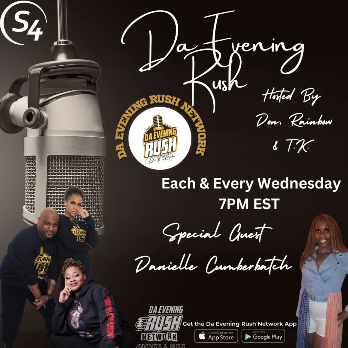 Black Podcasting - Da Evening Rush Show: (S4 E12): Loving Hand's, Africans Natural